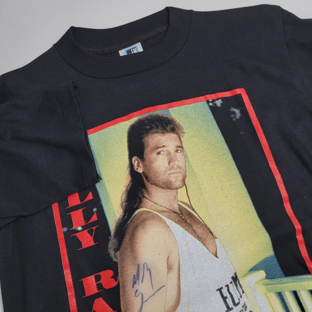 Vintage Billy Ray Cyrus Autographed I Ain't Your‎ Dog No More T-Shirt M Medium